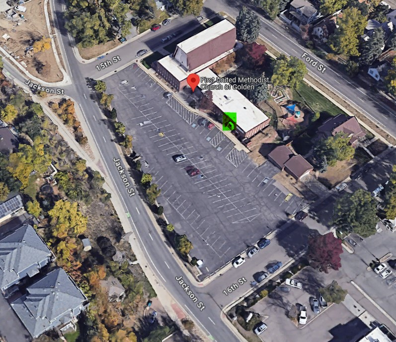 Visual Aid: Door with Green Box / Bell